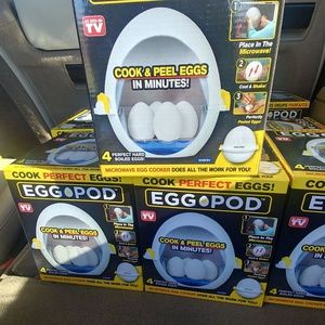 GET 2 EGG COOKERS! - EGGPOD by Emson (AS SEEN ON TV)